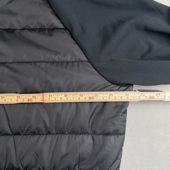 Nike Dri-FIT Academy Pullover Mens L Black Zip Quilted Padded Soccer BQ7473-010 - Picture 5 of 9